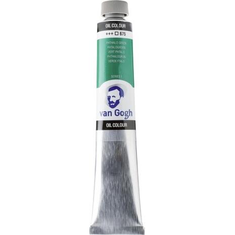 Χρώμα λαδιού Talens Van Gogh 60ml No675 Phthalo Green (series 1)